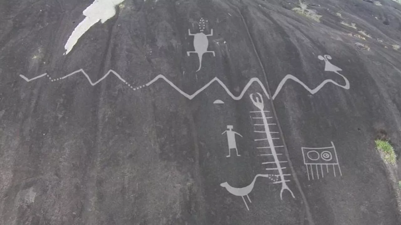 Rock Art Spanning 130 Feet Could Be Largest Prehistoric Drawing Ever Found