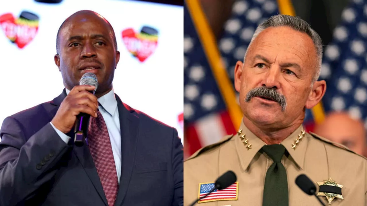 Tony Thurmond slams Sheriff Chad Bianco for endorsing Trump while in uniform