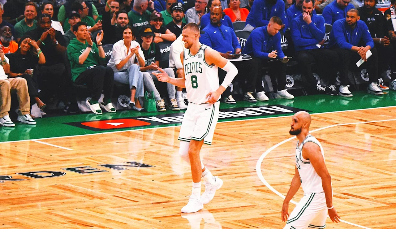 Kristaps Porzingis rewards Celtics' faith with 'well-rounded' Game 1 performance