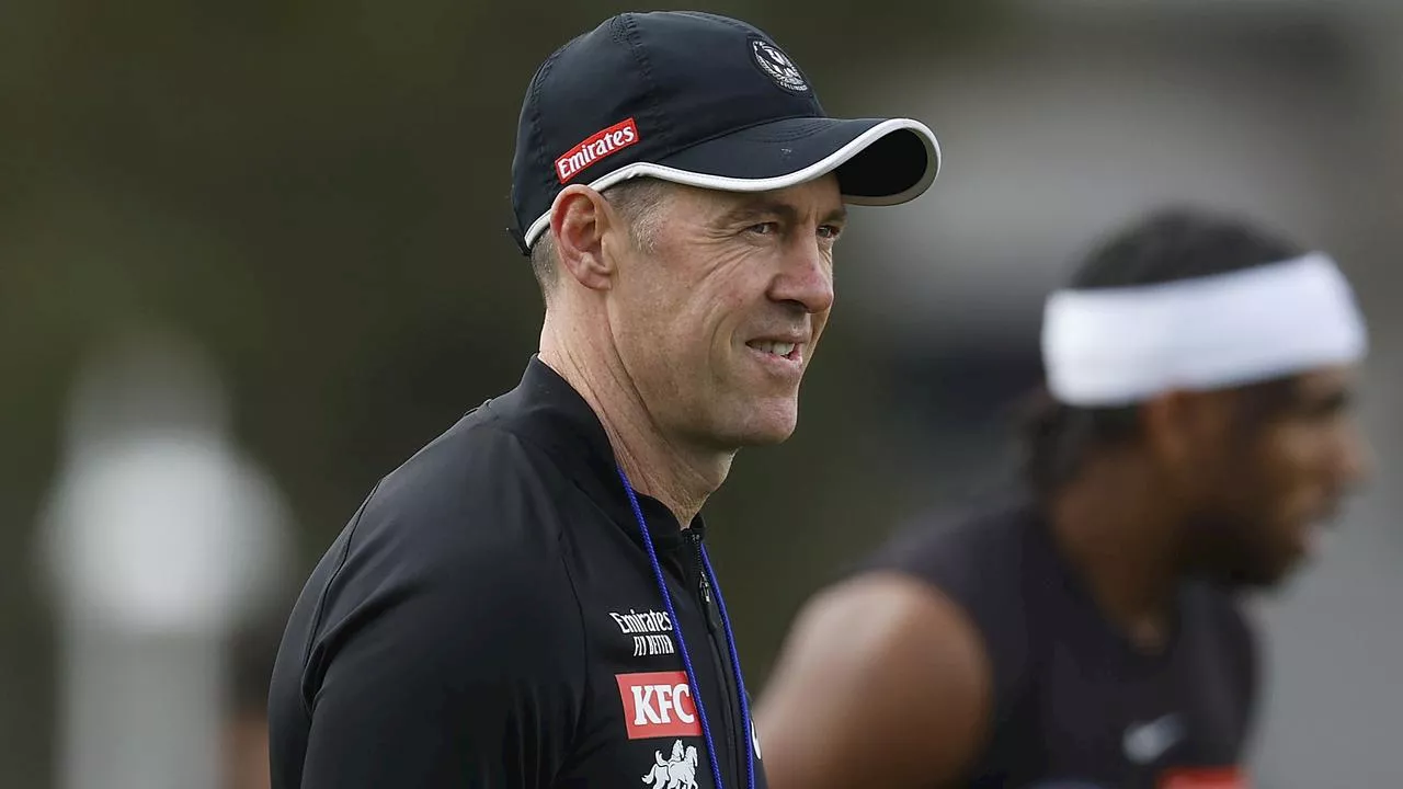 ‘You have to laugh’: Pies coach’s cruel reveal over injury carnage