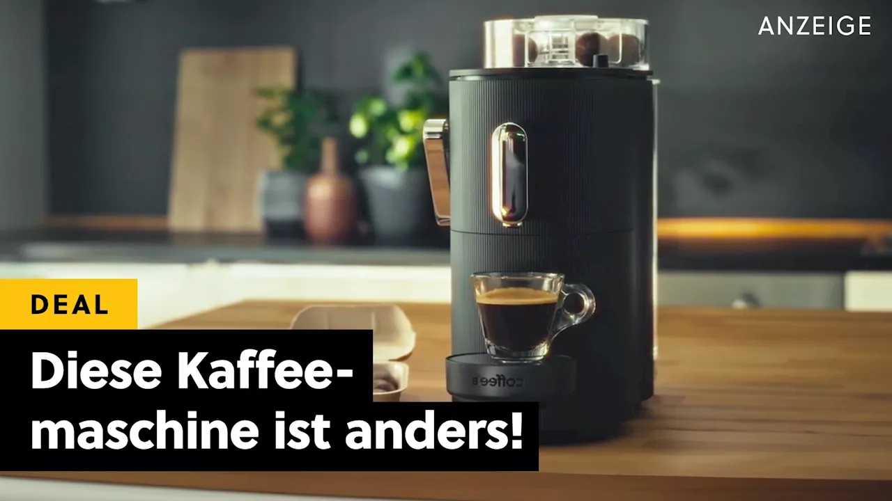 Eine Kaffeemaschine ist anders als alles von Siemens, Jura, De'Longhi und Philips