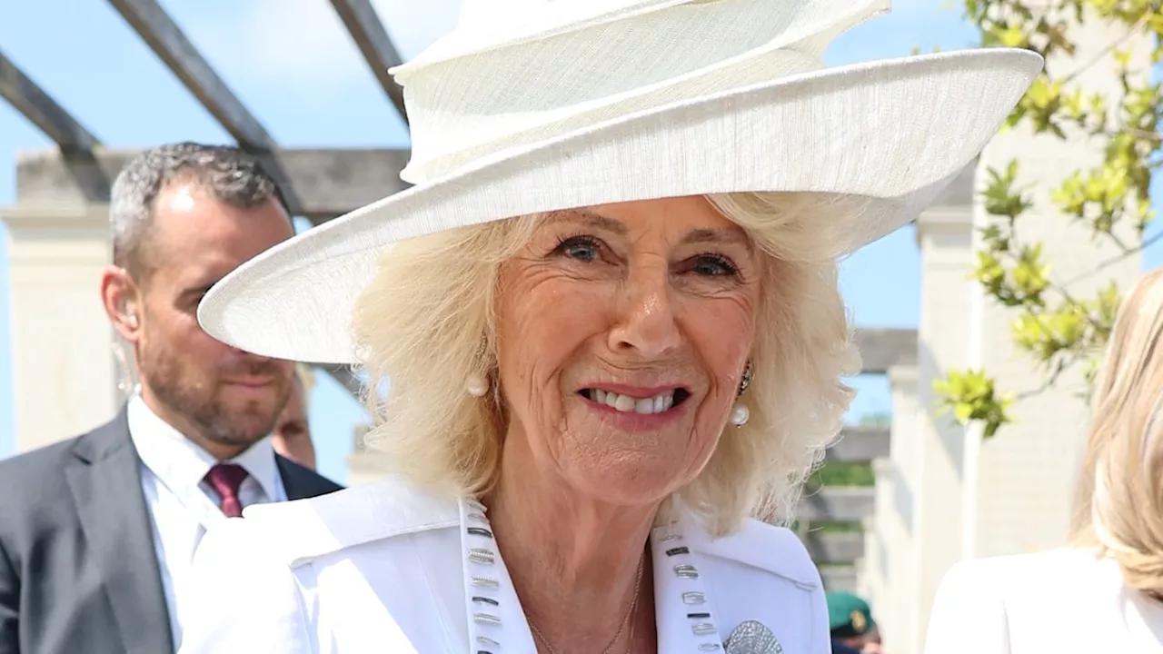 Queen Camilla teams bridal gown with sentimental nod to King Charles' late mother