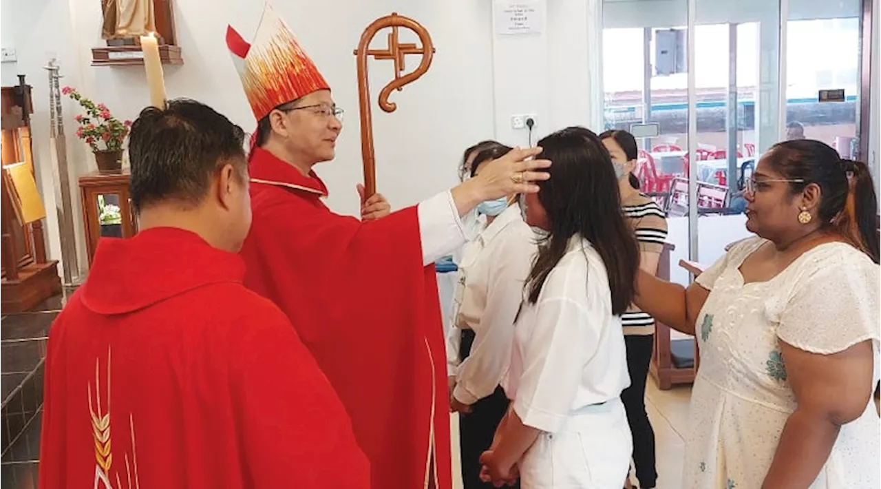 Holy spirit will strengthen the faith of confirmands