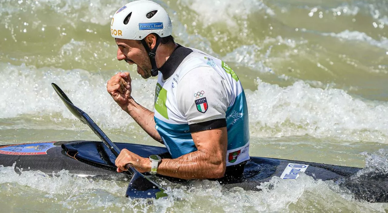 Canoa slalom, ancora oro per De Gennaro: l'azzurro vince a Praga in Coppa del Mondo