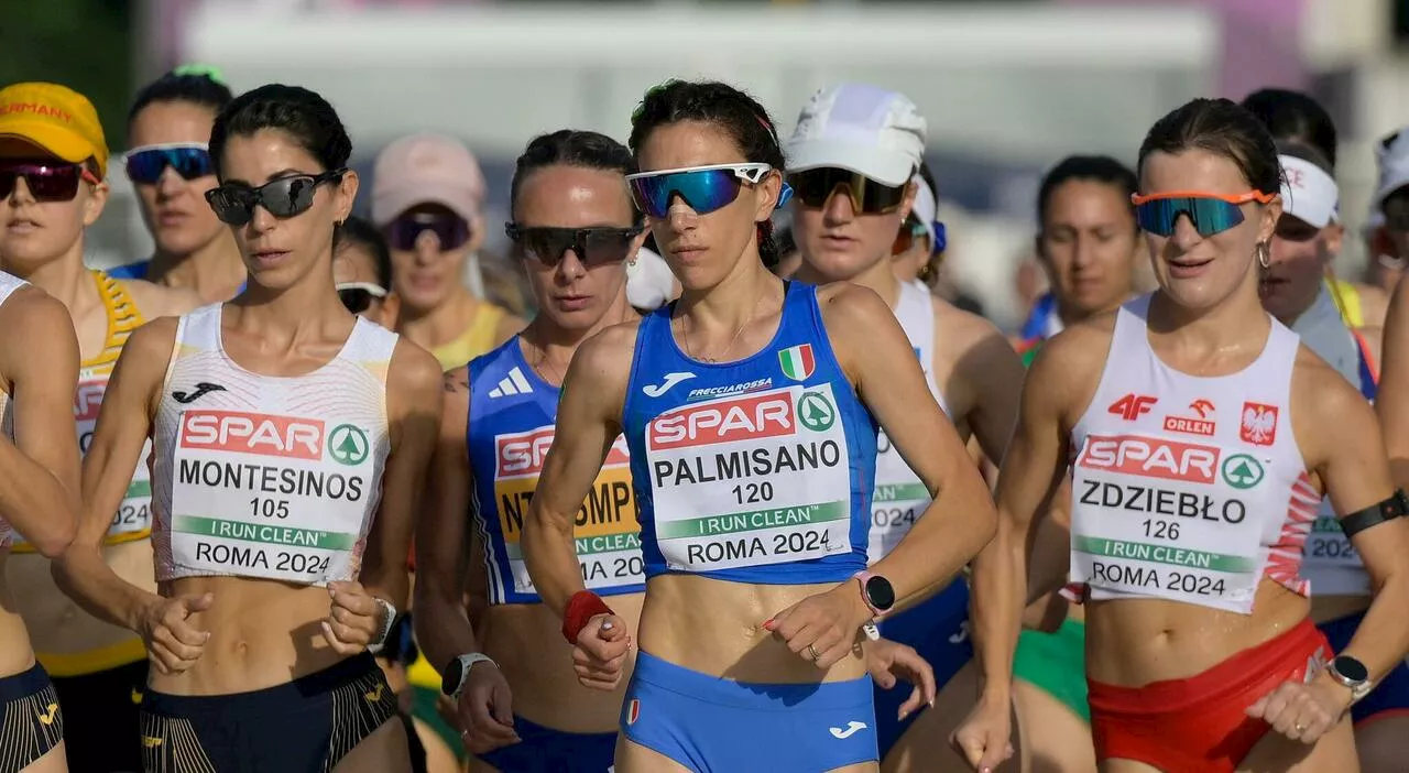 Europei Atletica Roma 2024: Palmisano vince l'oro nella 20 km donne, Trapletti d'argento