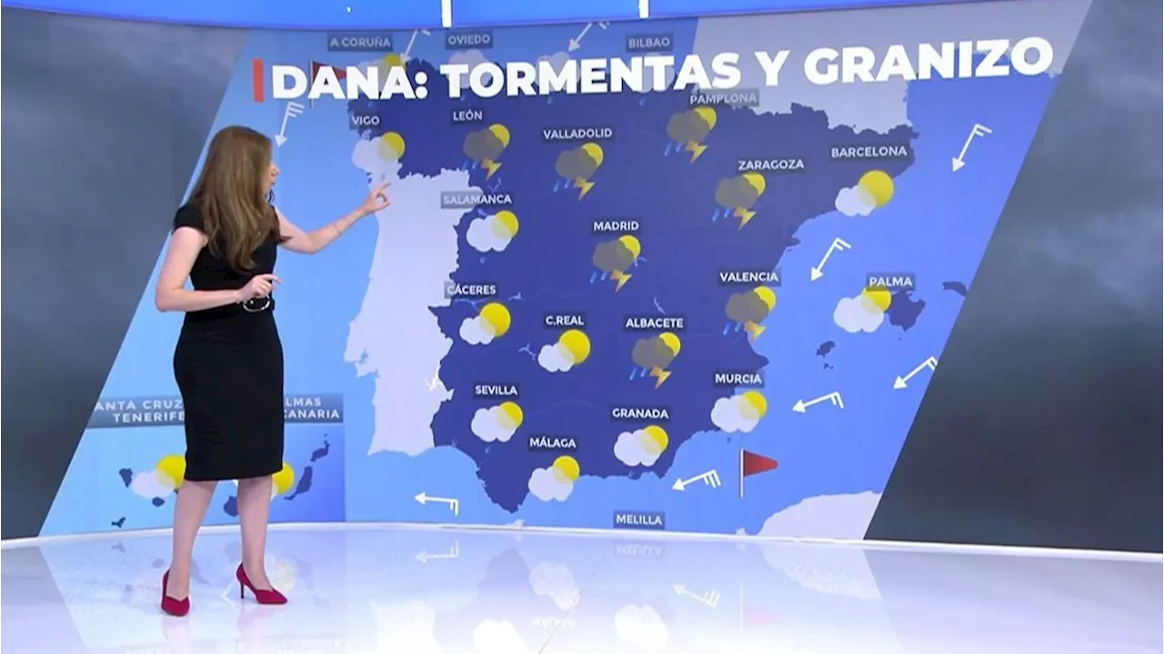 Rosemary Alker y la DANA este fin de semana: tormentas y posibles tornados