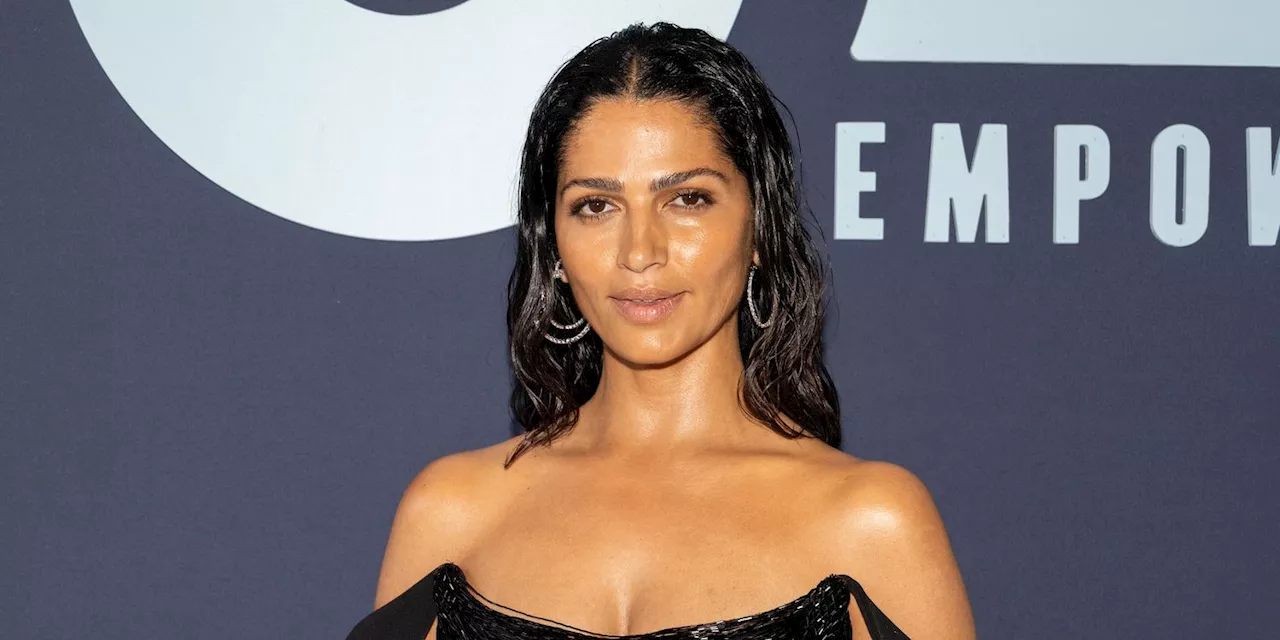 Camila Alves and Her Daughter Vida Twinned in Red Crop Tops