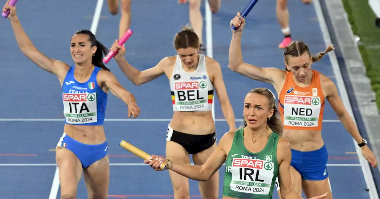 How Ireland won relay gold: Ten photographs that tell the story of a golden night for Irish athletics