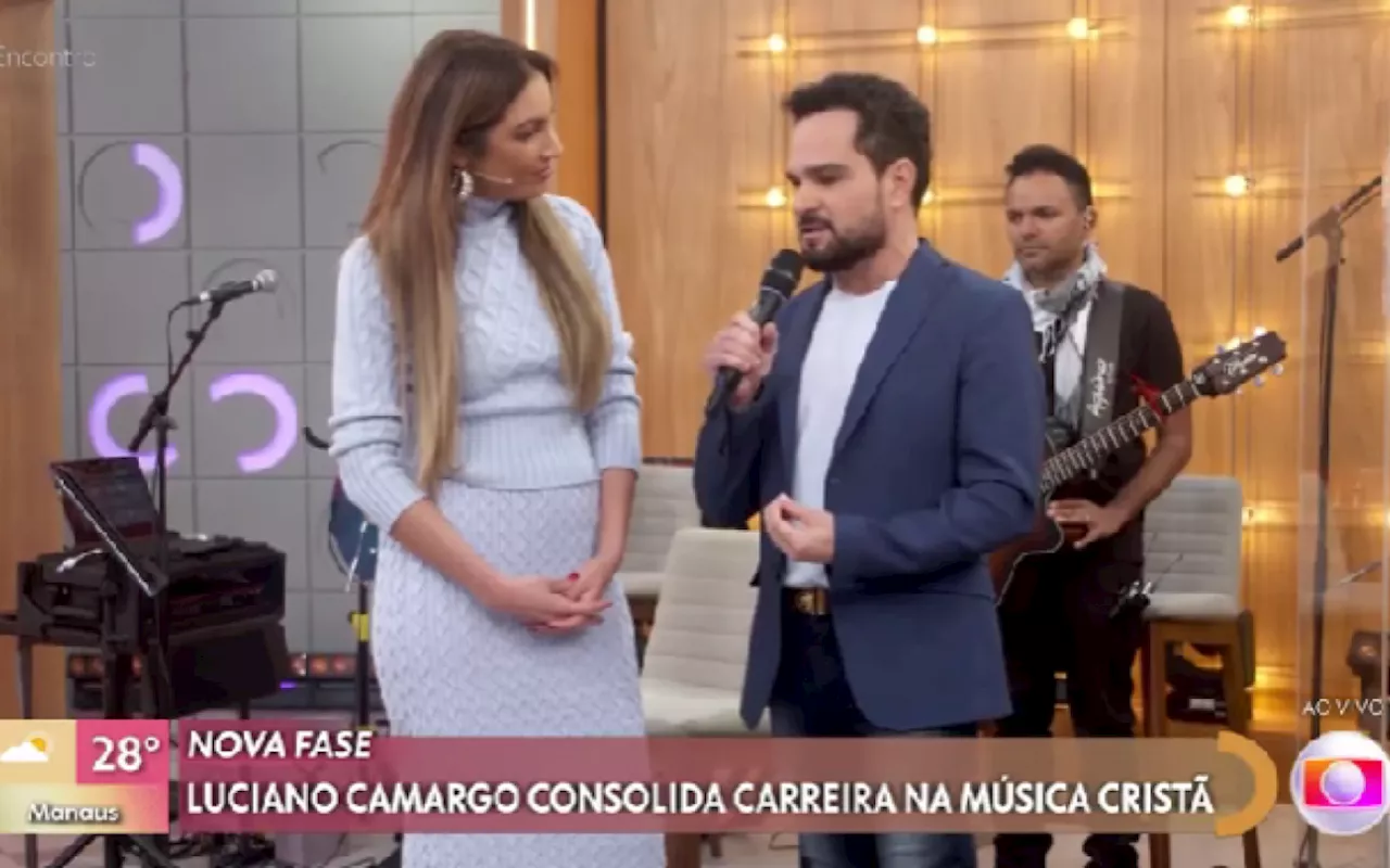 Luciano Camargo fala sobre carreira gospel e reação de Zezé Di Camargo