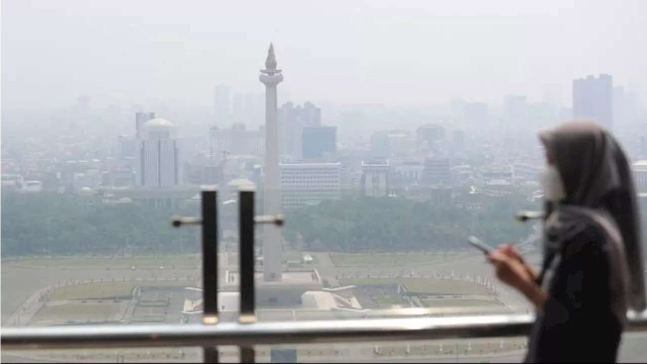 Polusi Udara Jakarta Tertinggi di Dunia Pagi Ini, Penggunaan Masker Diperlukan