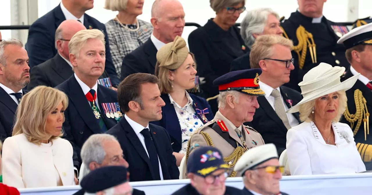 D-Day-Gedenkfeier: Unangenehmer Moment zwischen Brigitte Macron und Camilla