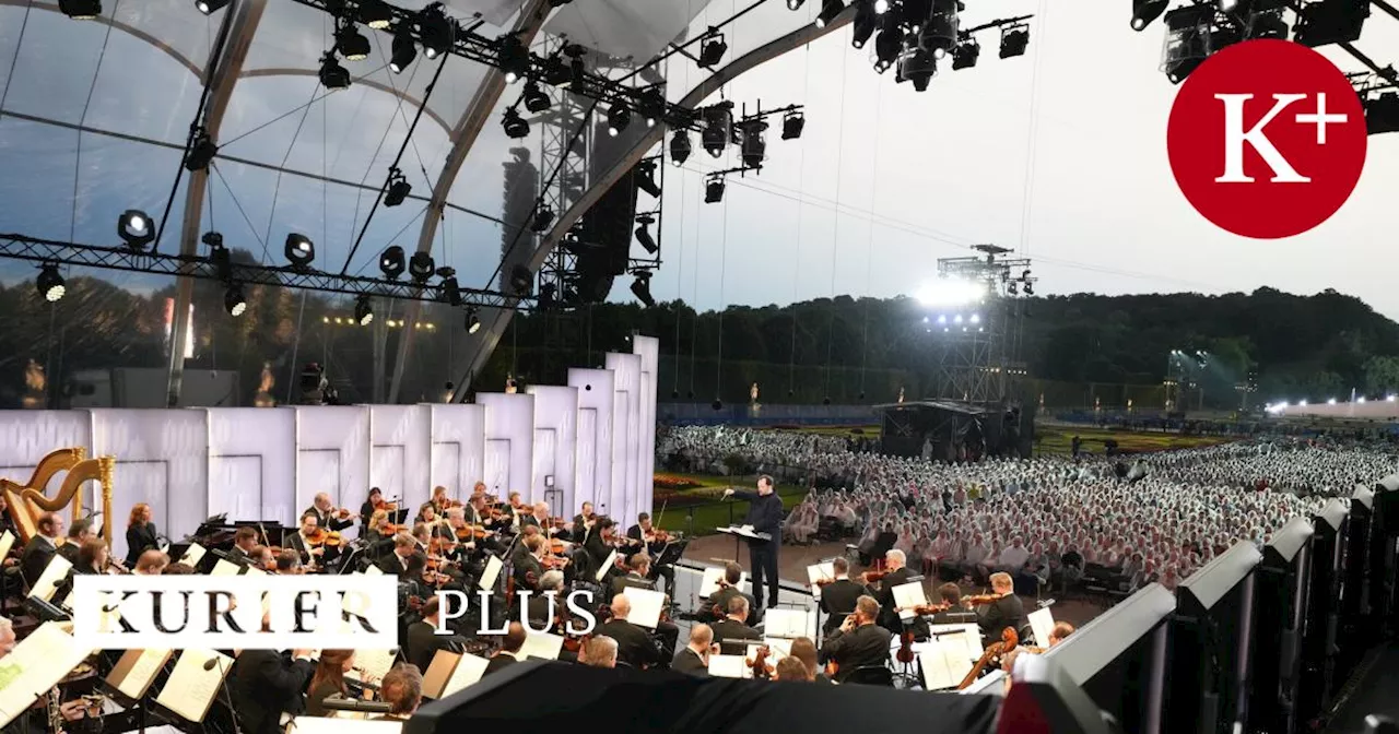 'Sommernachtskonzert': Wenn die Walküren durch Schönbrunn galoppieren