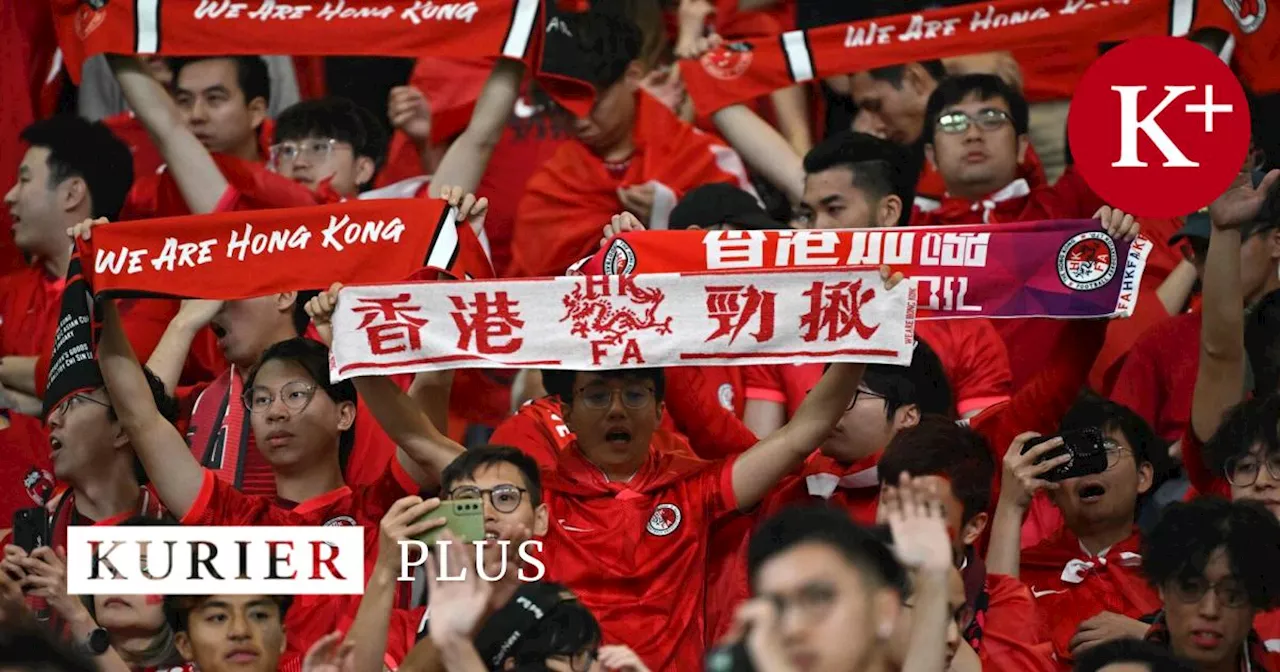 Standen bei Hymne nicht auf: Fußballfans in Hongkong verhaftet