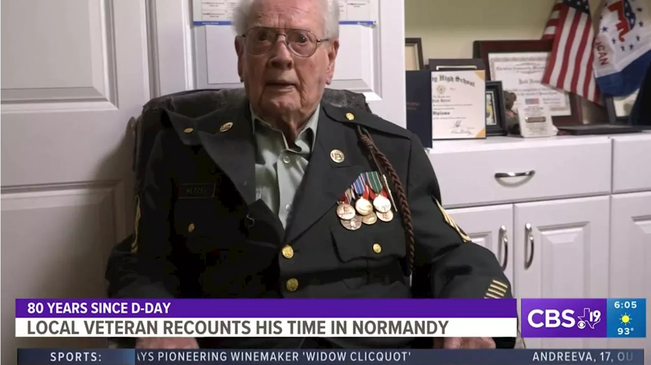 102-year-old East Texas veteran remembers D-Day