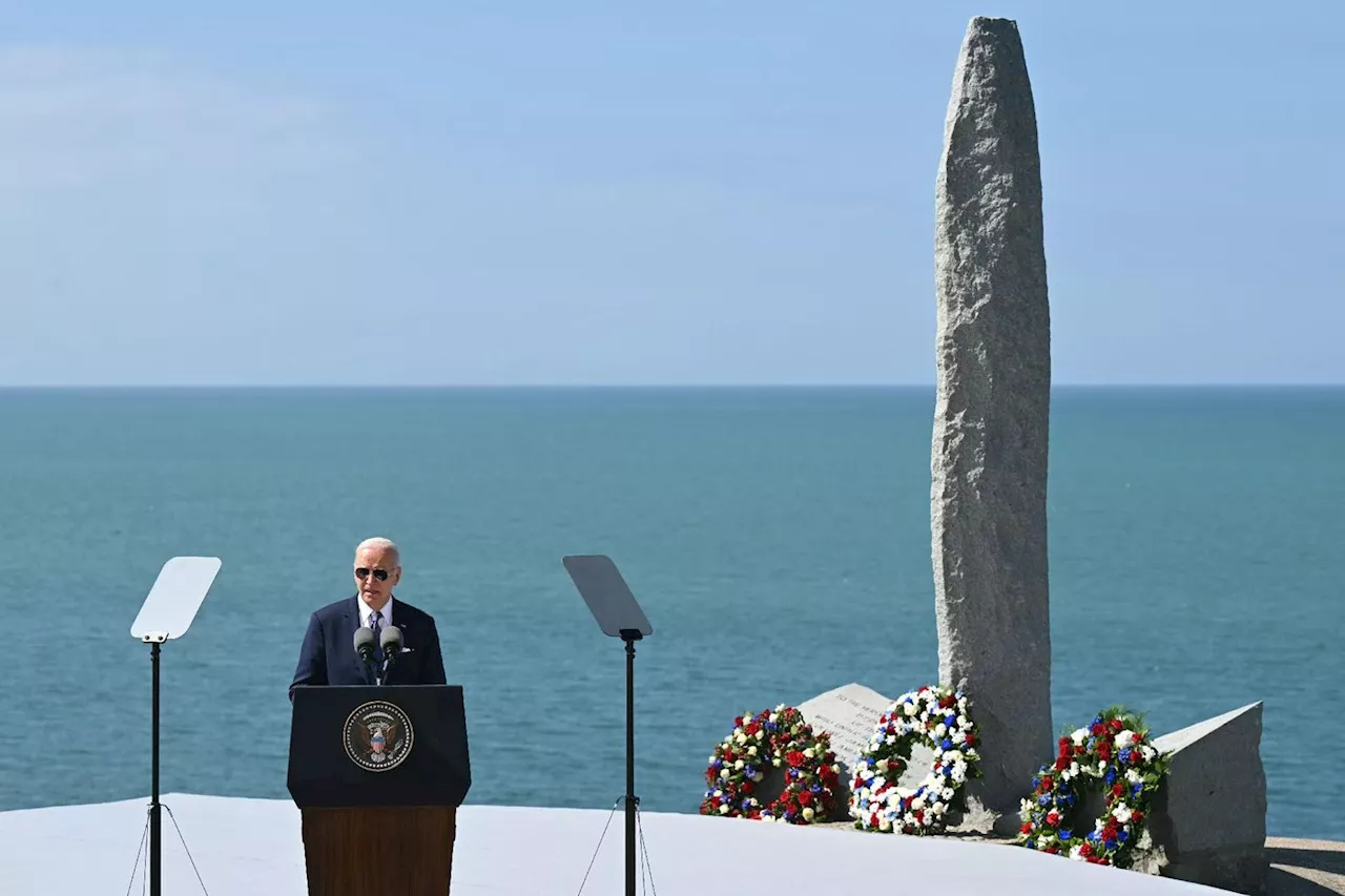 Biden convoque la mémoire des «boys» de la Pointe du Hoc