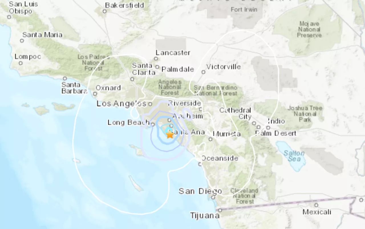 3.6-magnitude earthquake strikes a mile from Costa Mesa – and then an aftershock