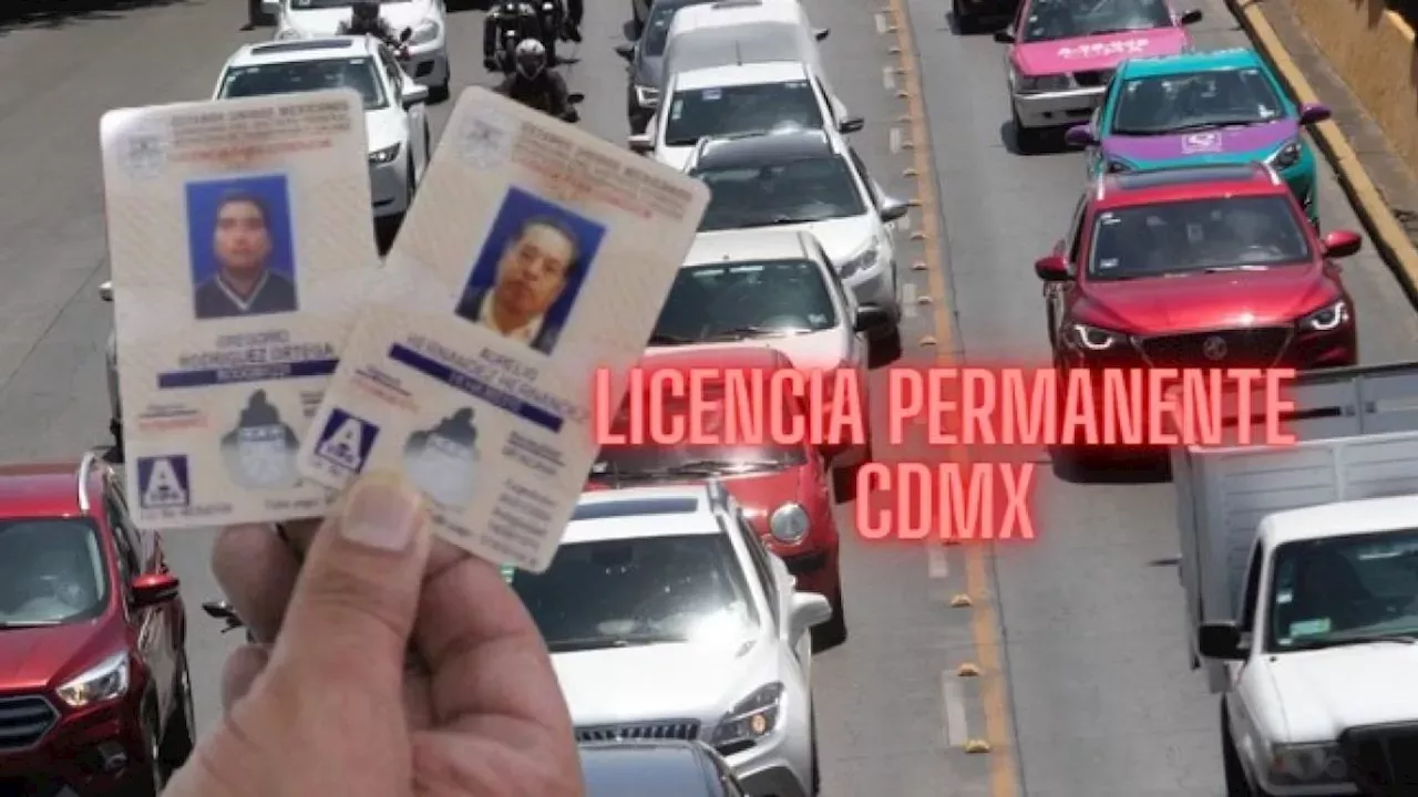 ¿A Partir De Cuándo Se Puede Tramitar La Licencia Permanente En La CDMX ...