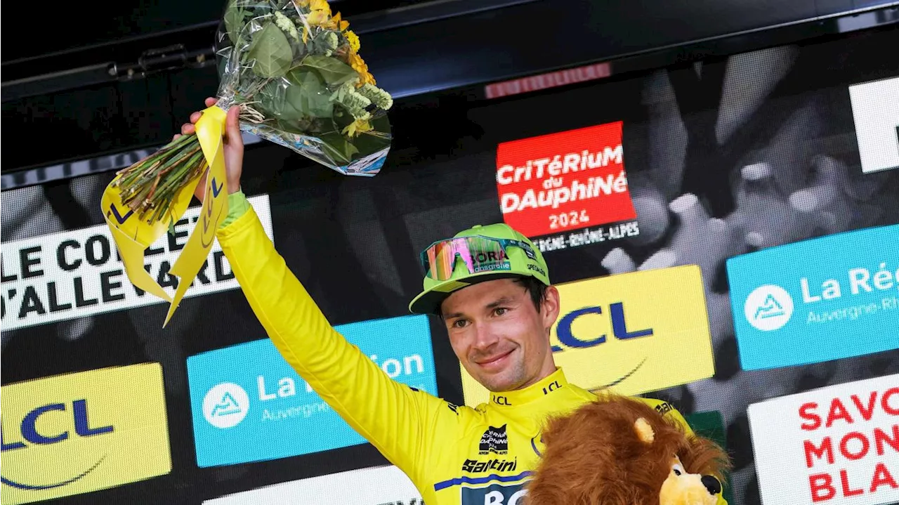 Critérium du Dauphiné : vainqueur de l’étape, Primoz Roglic a failli ne pas prendre le départ