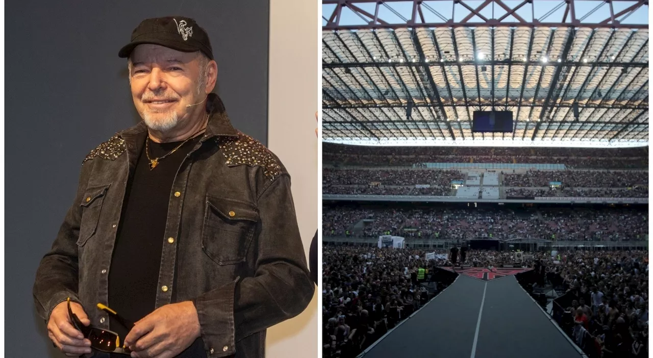 Vasco Rossi oggi in concerto a San Siro: scaletta, orario e date del tour 2024