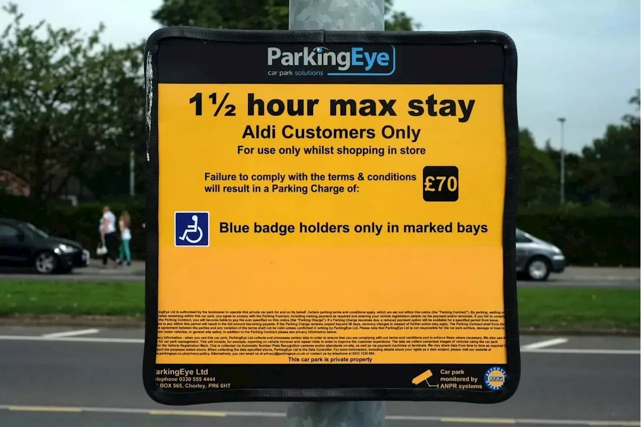 Aldi introduces car park time limit and Parking Eye cameras at Chorley and Buckshaw Village stores