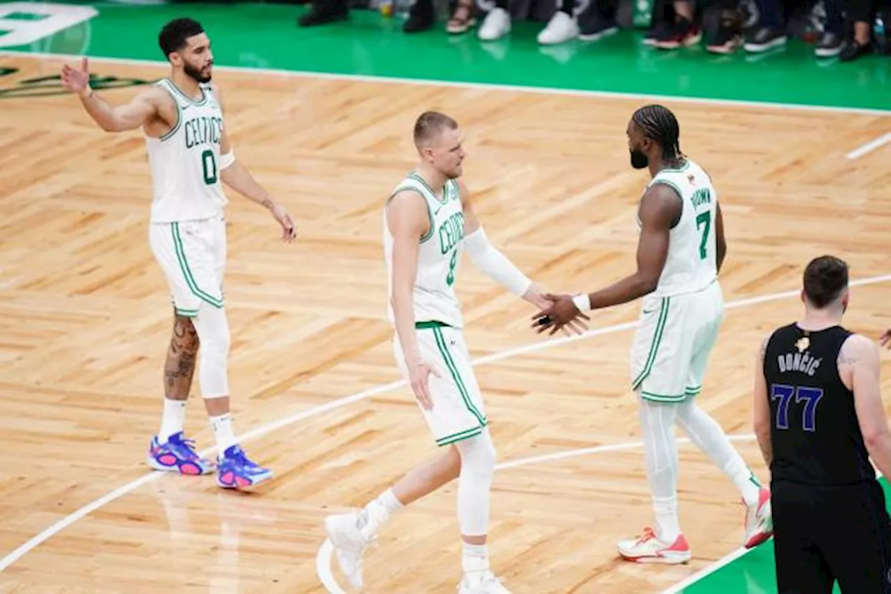 Boston dominateur lors du premier match de la finale NBA contre Dallas