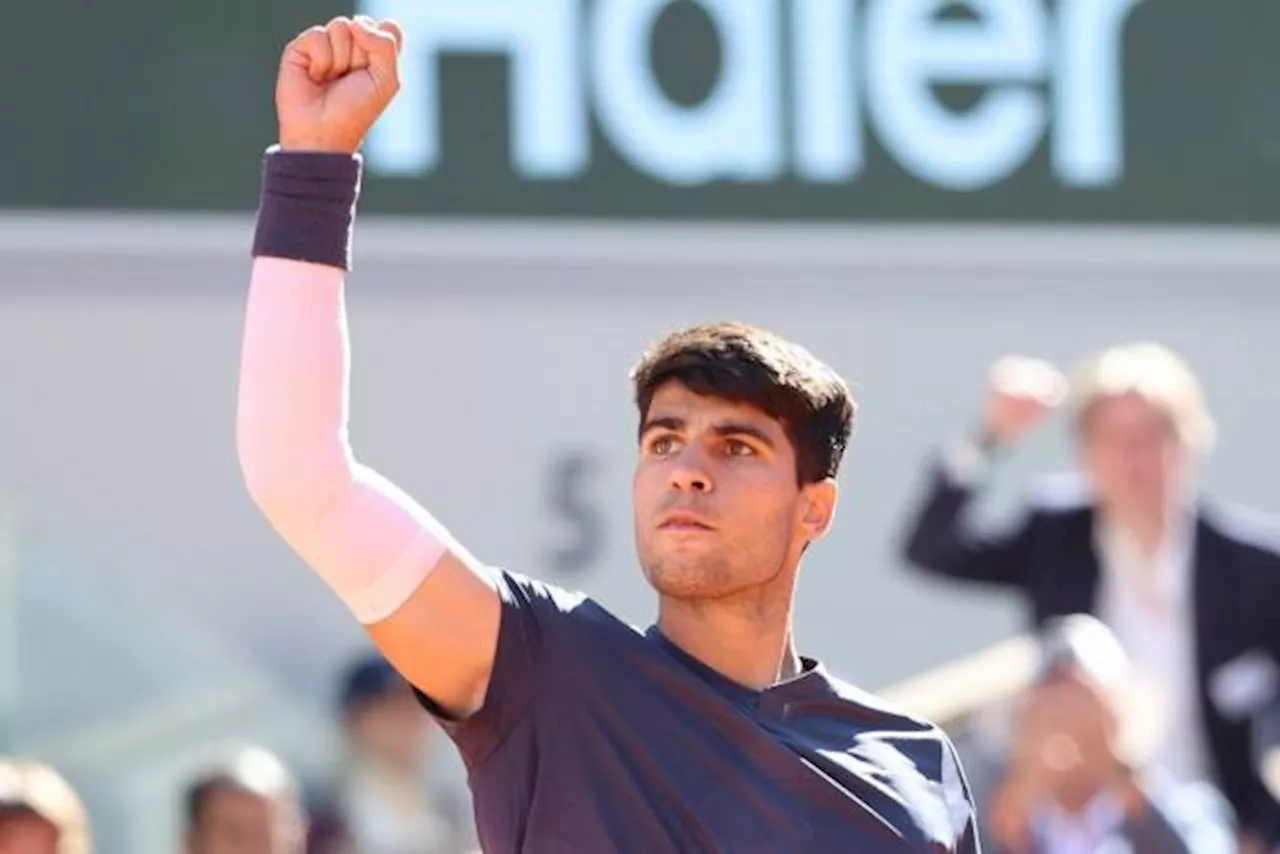 Carlos Alcaraz disputera sa première finale à Roland-Garros après sa victoire face à Jannik Sinner