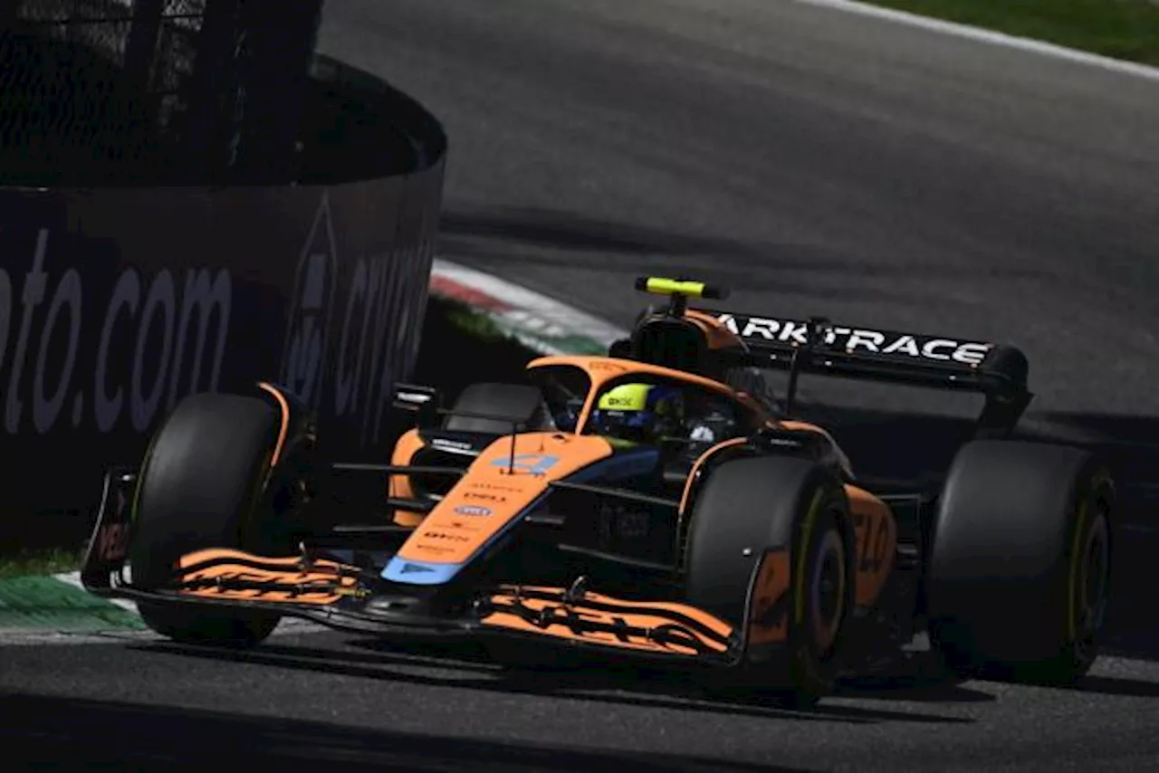 Lando Norris devance les Ferrari lors des premiers essais libres du GP du Canada, marqués par la pluie
