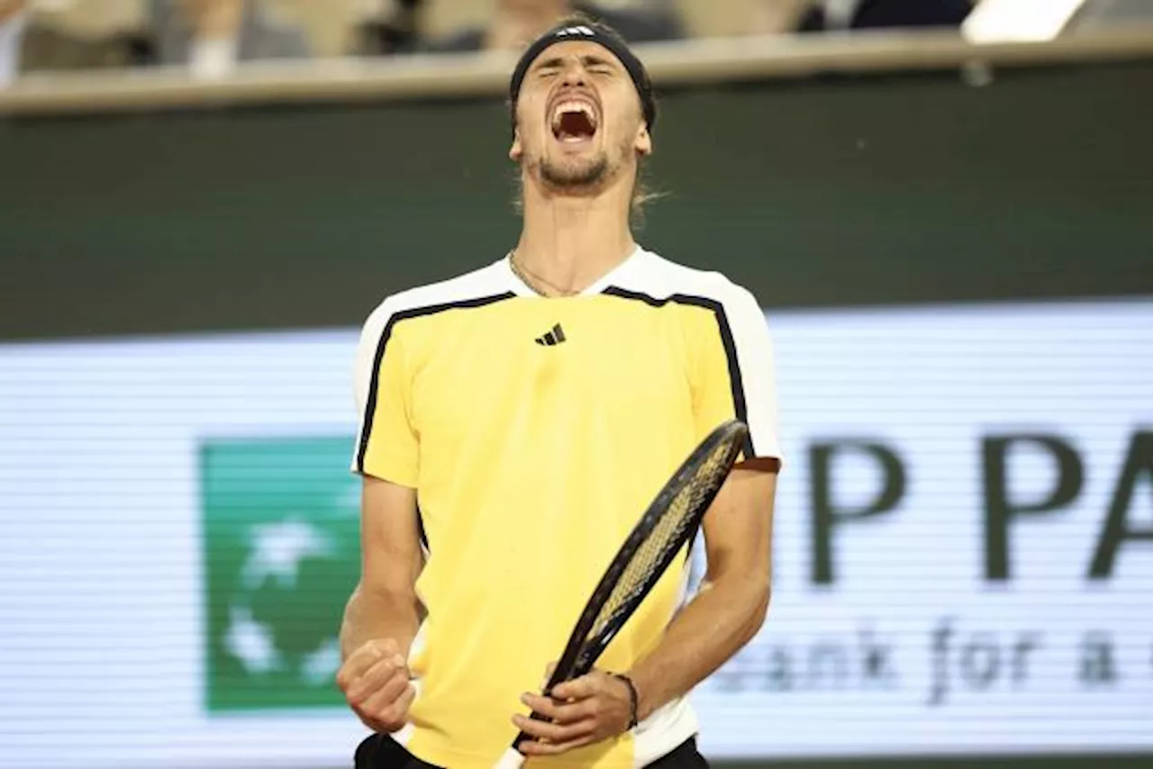 Zverev fait plier Ruud et se qualifie pour sa première finale à Roland-Garros