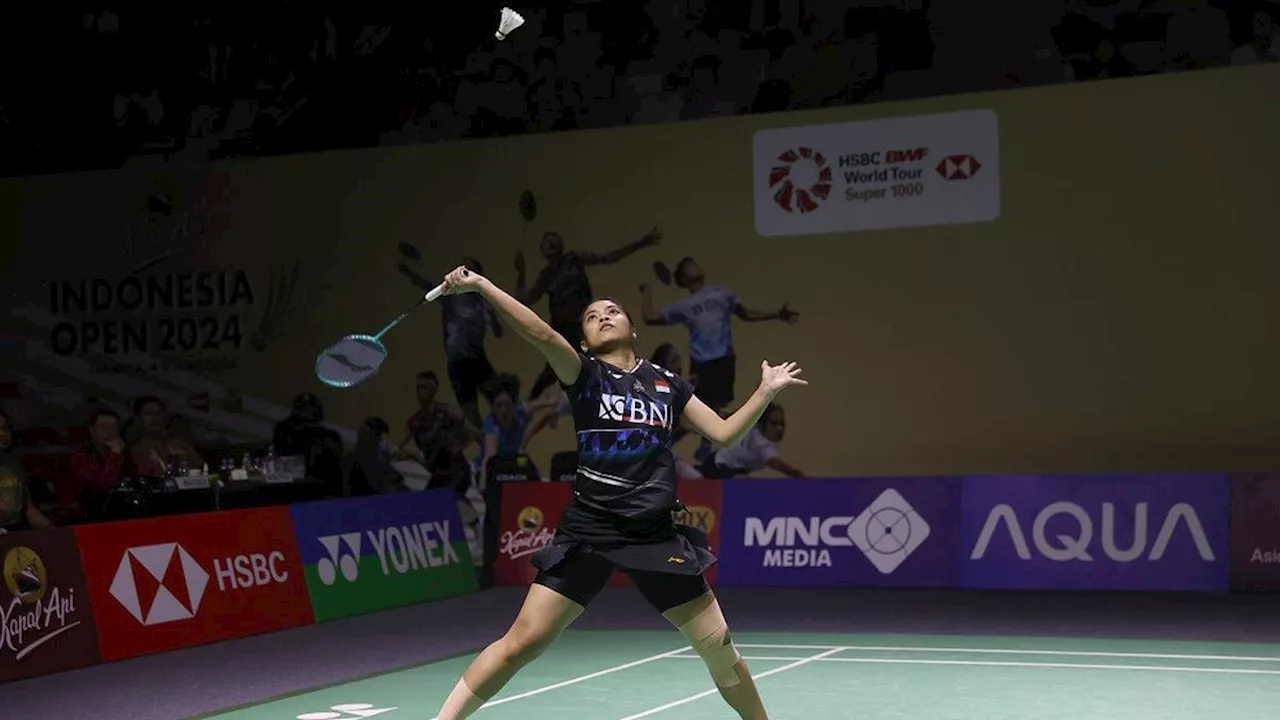 Hasil Indonesia Open 2024: Gregoria Mariska Tunjung Kandas, Wakil Indonesia Kian Menipis