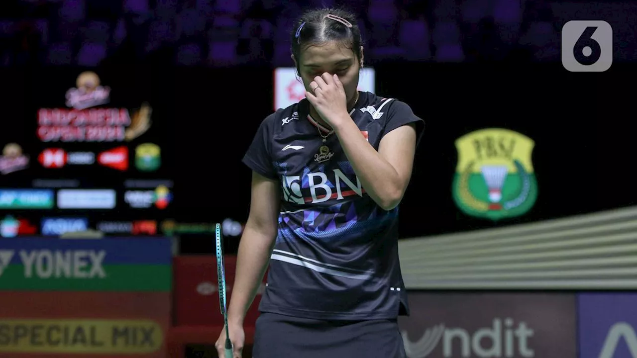 Langkah Gregoria Mariska Tunjung Terhenti di Perempat Final Indonesia Open 2024