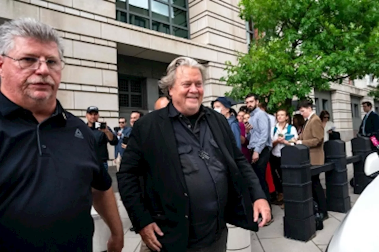 Trump advisor Bannon ordered to report to prison by July 1