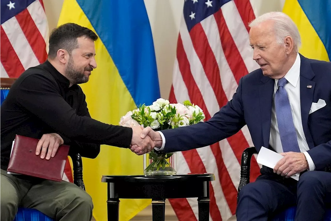 Biden apologizes to Zelenskyy for monthslong congressional holdup to weapons that let Russia advance