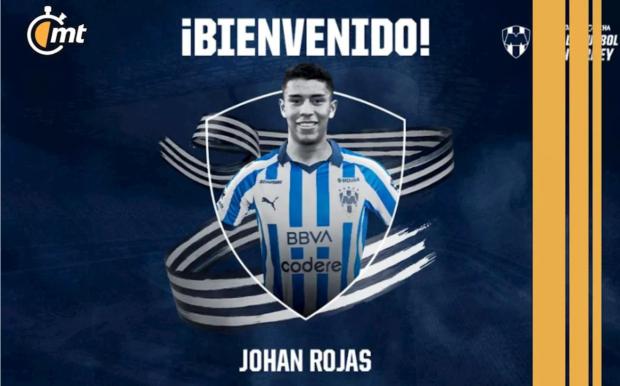 Rayados hace oficial la contratación de Johan Rojas