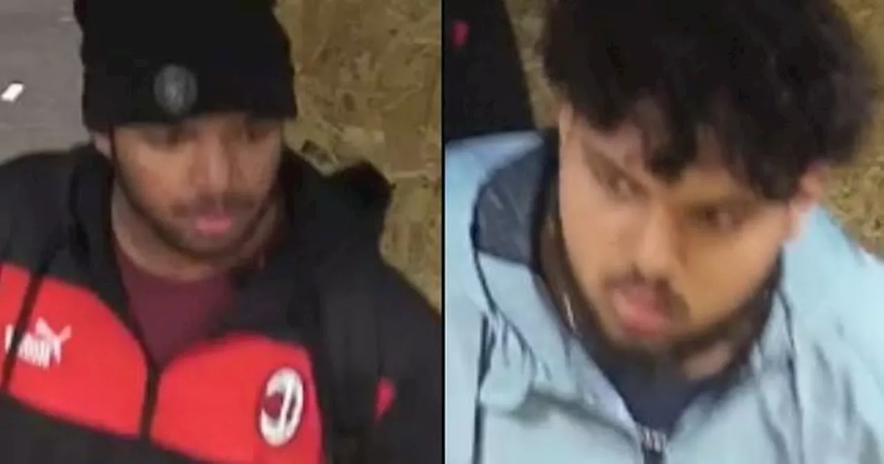 Do you know these men? Police want to speak to them