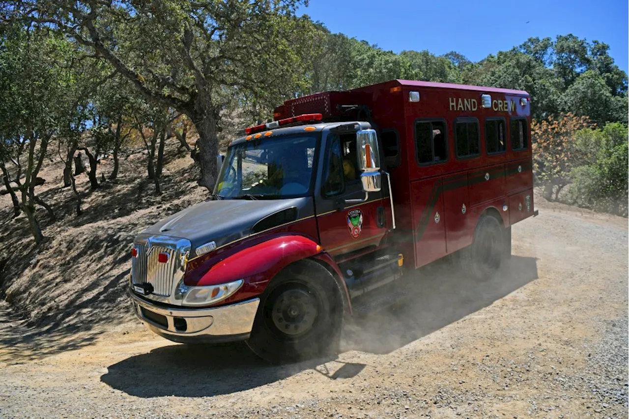 Fire crews fighting three-alarm wild fire in East Bay