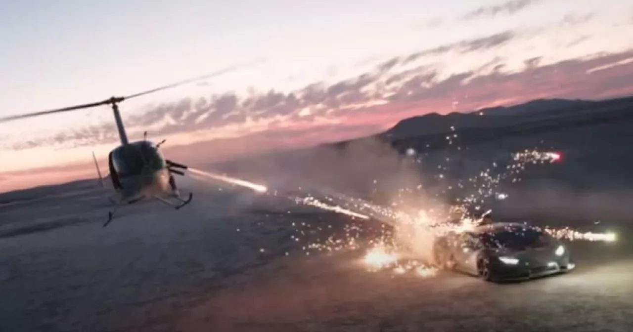 YouTuber arrested for shooting fireworks at sportscar from helicopter