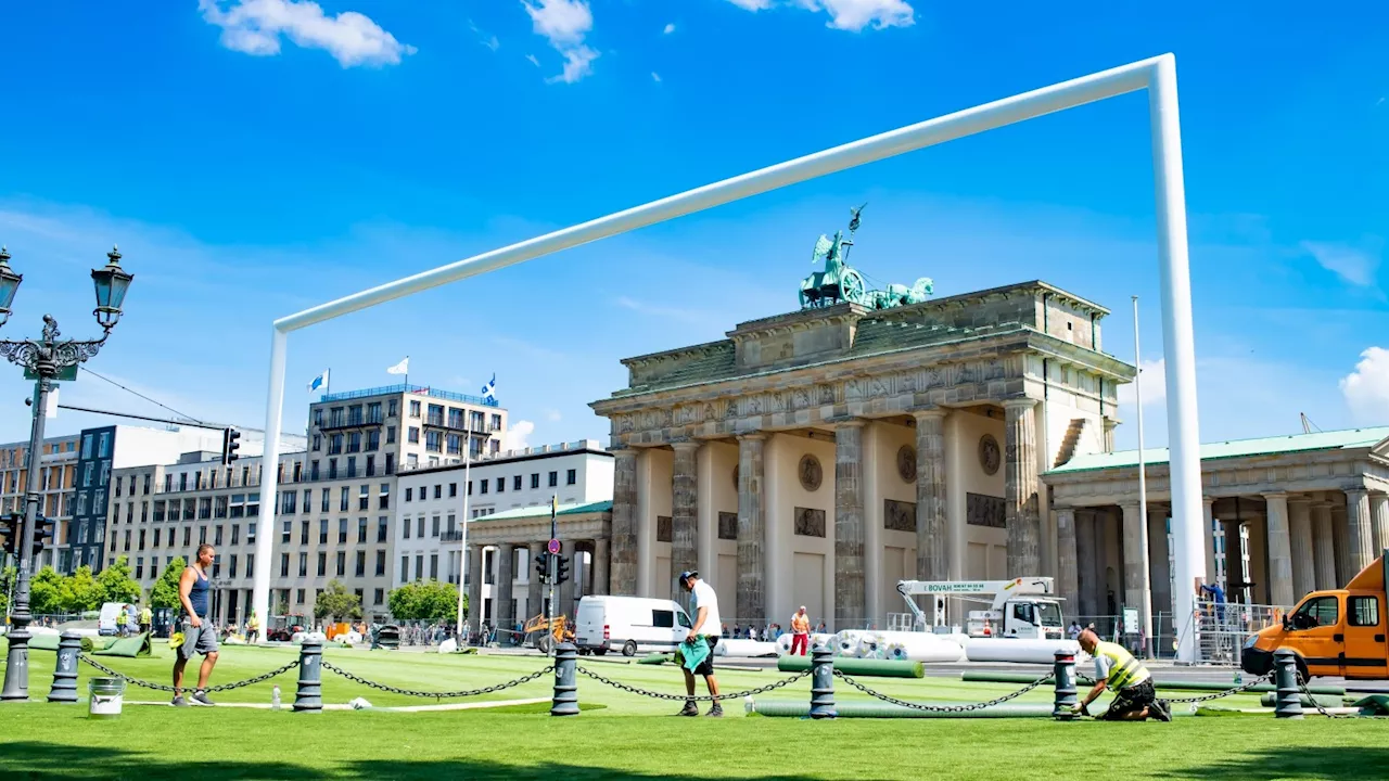 Fußball-EM in Berlin: Welche Flaggen in Fan Zonen verboten sind