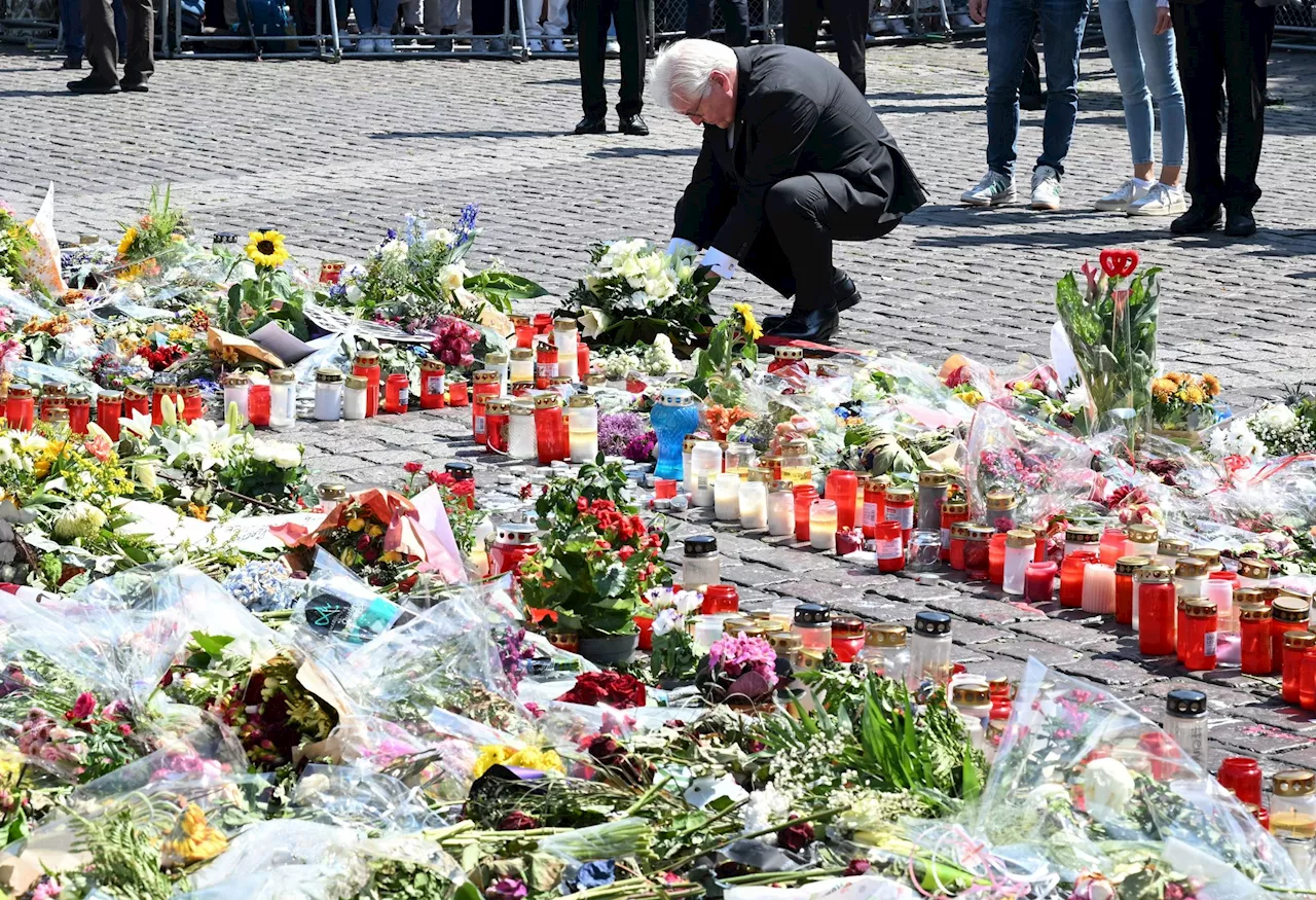 Steinmeier: Messerattacke in Mannheim „blutiger Terrorakt“