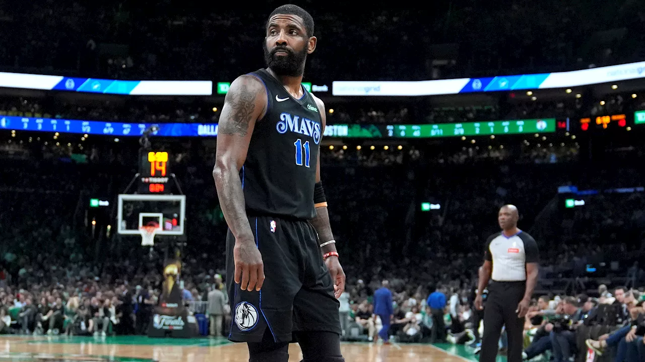 Kyrie Irving has rough NBA Finals opener in response to boos (and worse) from Boston crowd