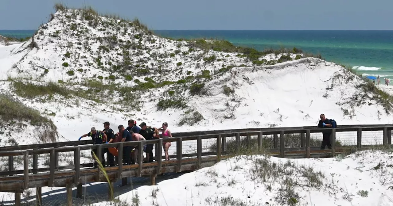 Back-to-back shark bite incidents cause Florida county to close waters