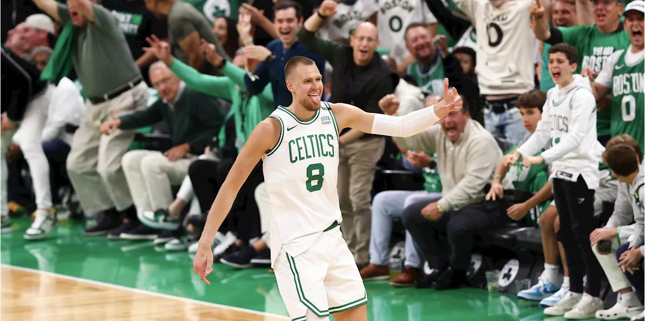 Celtics dominate Mavericks in Game 1 of NBA Finals as Kristaps Porzingis returns