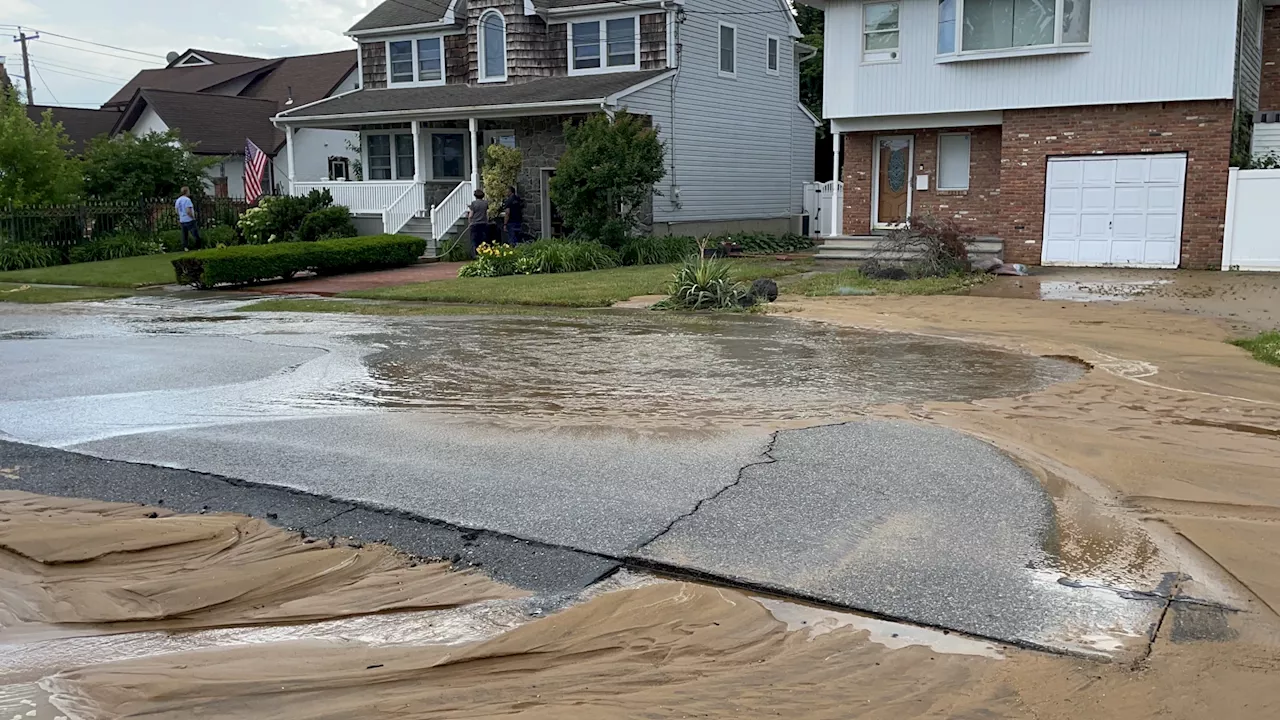 Liberty Water: Water main break on Baldwin/Oceanside border causes water outage for around 30,000 customers