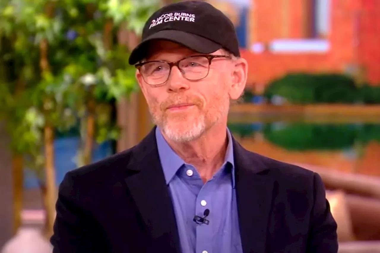 Ron Howard Gets Emotional Talking About Wife Cheryl and Their 49th Anniversary on The View