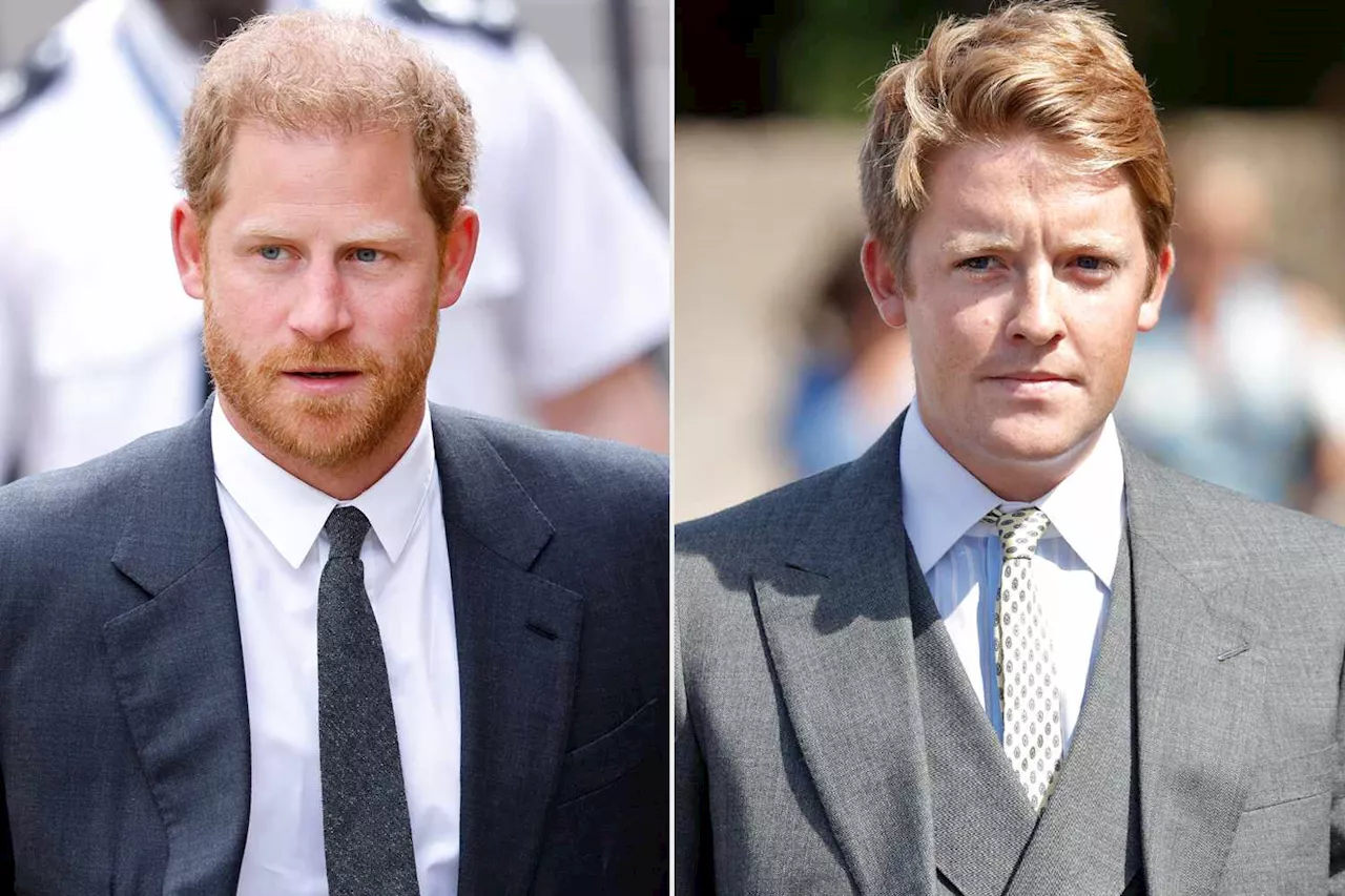 Why Prince Harry Missed the Duke of Westminster's Wedding, Where Prince William Was an Usher