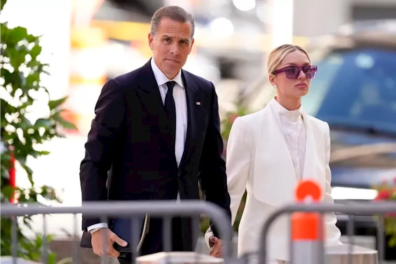 Back from France, the first lady attends Hunter Biden’s gun trial as prosecution wraps up