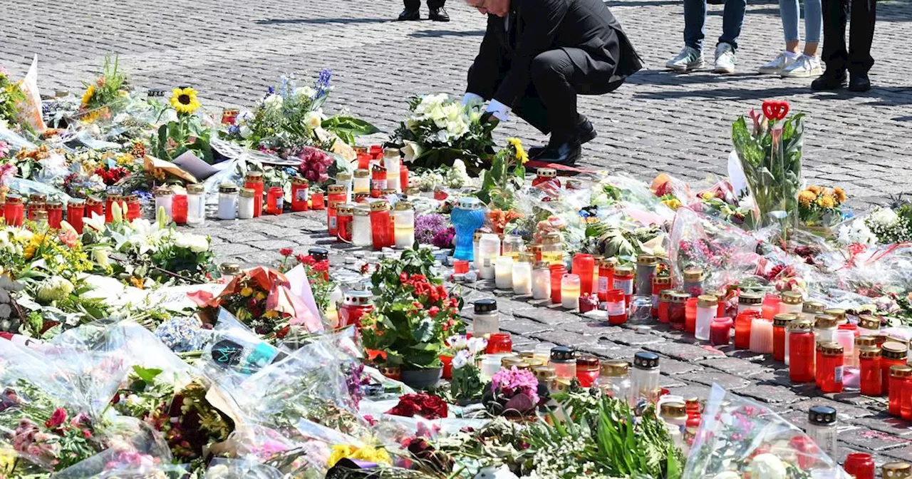 Messerangriff in Mannheim: Gedenken eine Woche nach Tod von Polizisten