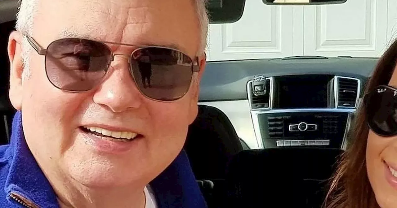 Eamonn Holmes poses with his daughter Rebecca in rare photo