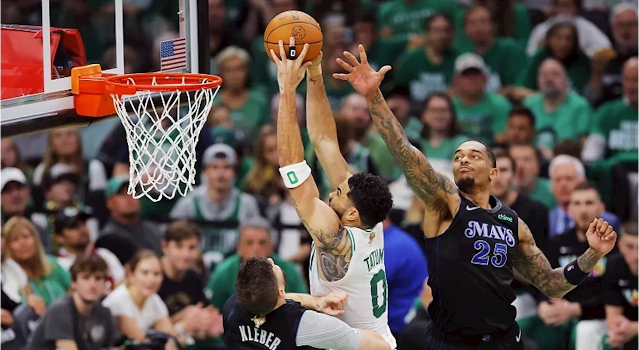 Celtics dominam Mavericks no arranque da final da NBA