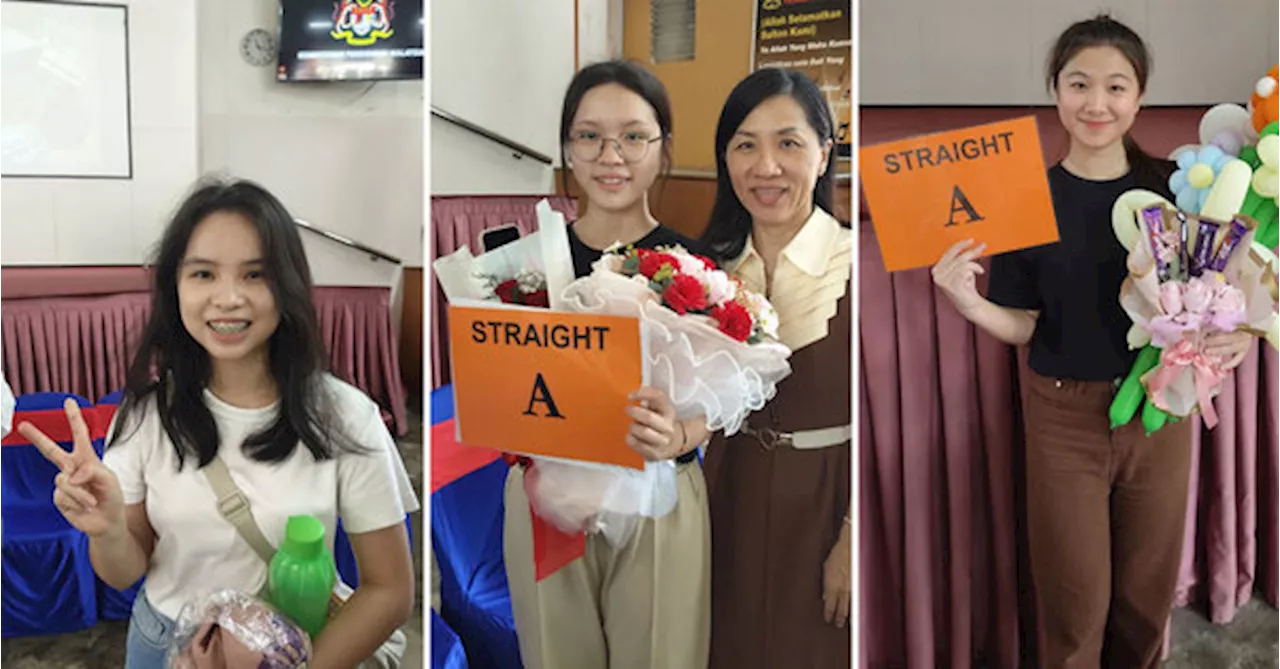 3 Students Achieve Straight A's In SPM After Successfully Appealing B+ Results