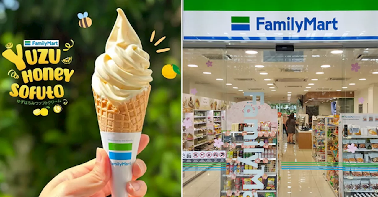 FamilyMart Malaysia Releases New Yuzu Honey Sofuto In Cone, Cup, Pint & Milkshake